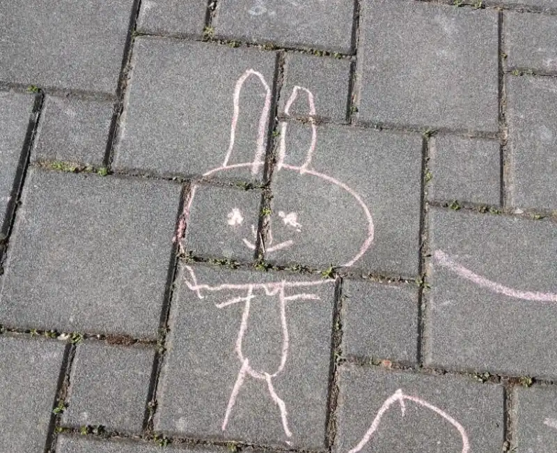 Malování na chodník