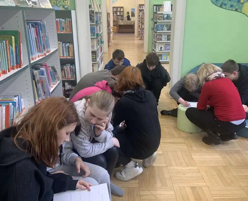 Návštěva městské knihovny