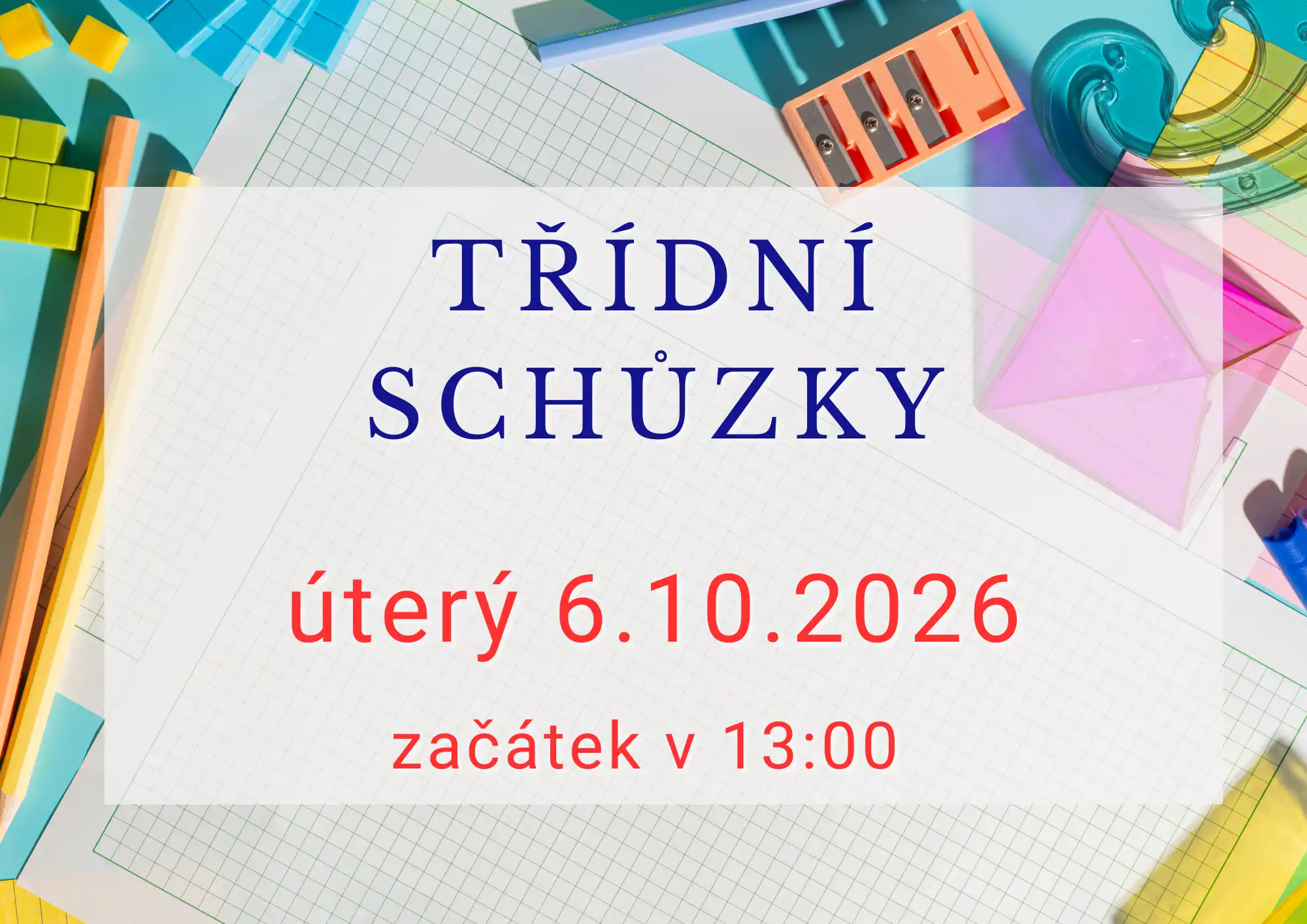 třídní schůzky